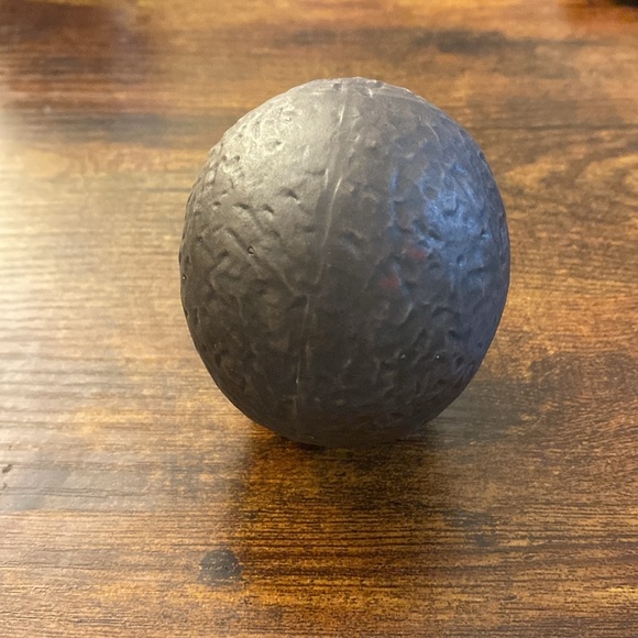 Ceramic Flame Skull - Picture 3 of 6